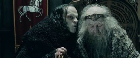 Grima Wormtongue, chief advisor to King Théoden of Rohan as well as spy ...