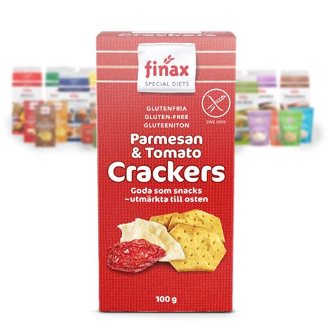 Gluten free crackers| Finax Gluten Free