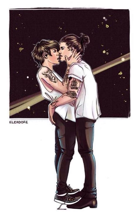 beautiful fanart of Harry and Louis | Larry, Larry stylinson fan art ...