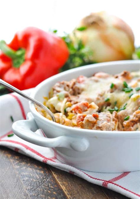 Quick and Easy Amish Hamburger Casserole - The Seasoned Mom