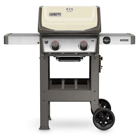 Weber Spirit II E-210 2-Burner Propane Gas Grill in Ivory | The Home Depot Canada