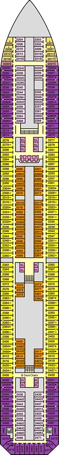 Carnival Valor Deck Plans: Ship Layout, Staterooms & Map - Cruise Critic