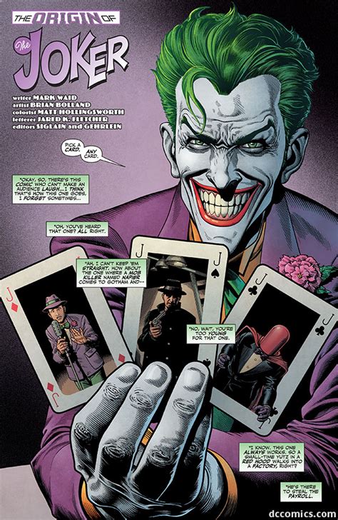 Gotham Alleys: Joker's Origins - Multiple Choice?