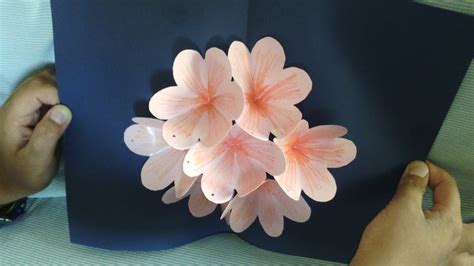 How To Make 3d Flower Pop Up Card Step By Step Tutori - vrogue.co