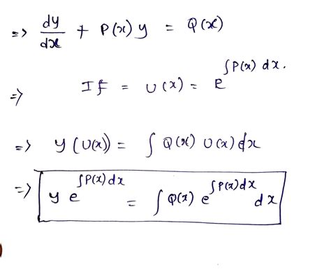 [Solved] In Chapter 6, you solved the first-order linear differential ...