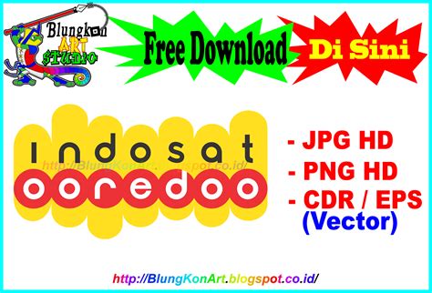 Logo Indosat Vector (Coreldraw .cdr ) eps jpg png Transparan HD | Blungkon Art Studio