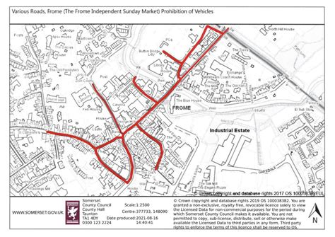 Temporary road closures October 2022 - Frome Town Council