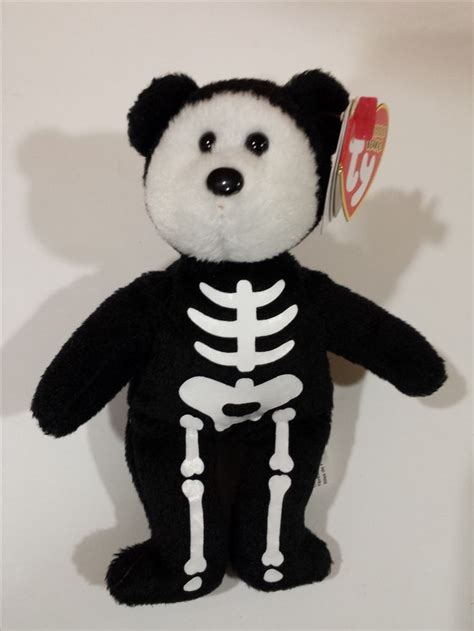 Halloween Skeleton Bear TY | Teddy bear, Halloween bear, Bear