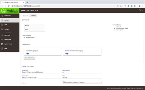 Smoke/CO Alarm Battery Level Issue - 🛎️ Get Help - Hubitat