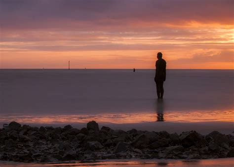 crosby beach | Sunset, Crosby beach, Sunrise