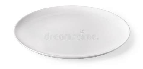 Empty Plate Isolated on White Stock Image - Image of clear, luxury ...