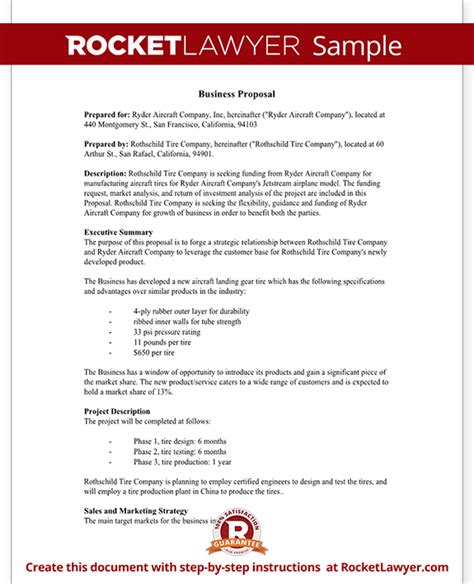 Business Proposal Templates Examples | Sample-Business-Proposal-Form-Template.png | Informal ...