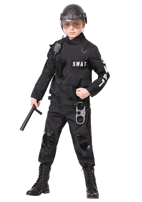 Child SWAT Commander Costume | Kid's Exclusive Costumes