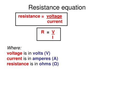 Resistance physics calculator - guitarres