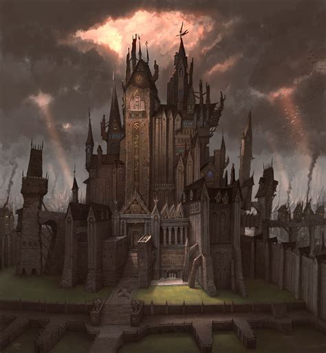 Altdorf - The Emperor's Palace Picture (big) by Jonathan Kirtz JonathanKirtz | Concept art world ...