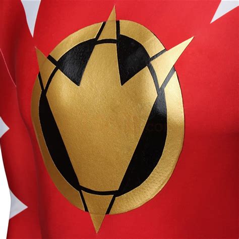 Red Dino Ranger Costume Power Rangers Dino Thunder Cosplay Suit