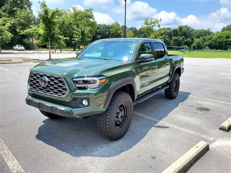 SOLD - For Sale or Trade 2021 Army Green Toyota Tacoma TRD Off-Road ...