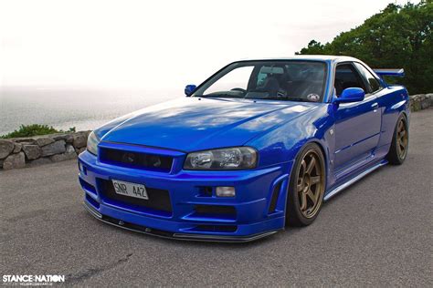 Nissan skyline r34 Gtr in Bayside Blue - Mmmmm : r/jdmporn