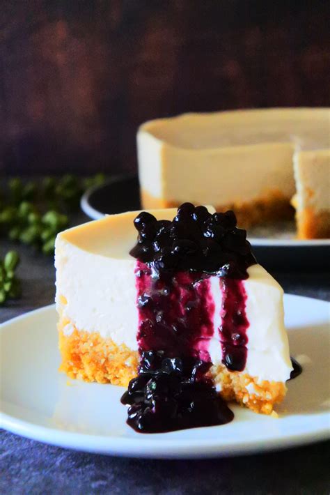 6-Ingredient Greek Yogurt Cheesecake (Gluten-Free, Egg-Free) - Kitrusy