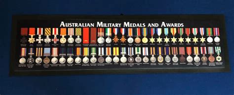 Australian Military Medals Bar Runner | Old Mates Mancave