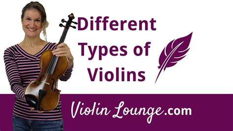 Different Types of Violins - Violin Lounge