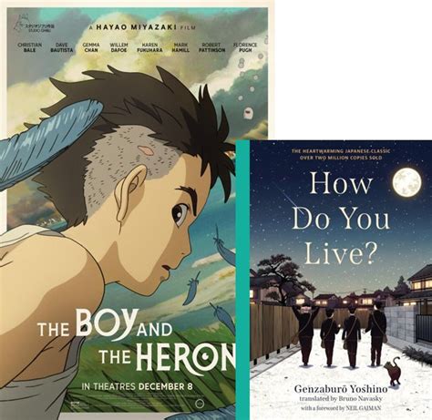 The Boy and the Heron (2023): movie vs book