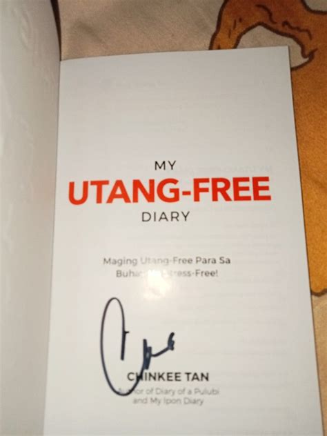 Diary ng pulubi at Utang free diary with signature, Hobbies & Toys, Books & Magazines, Textbooks ...