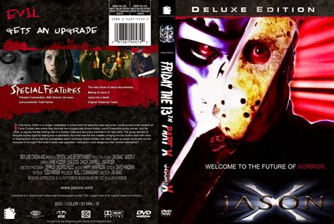 Friday The 13th Part X - Jason X - Movie DVD Custom Covers - Friday the 13th Part X :: DVD Covers