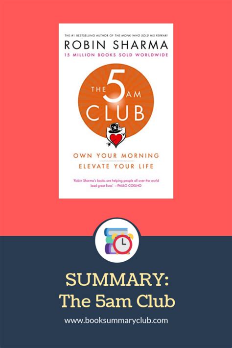 Robin Sharma The 5 AM Club Summary - Extended Summary