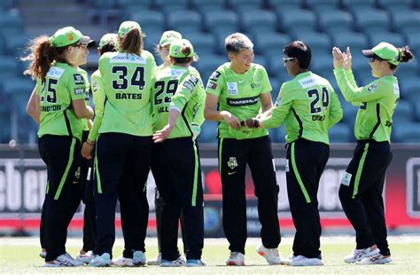 Women's Big Bash League 2021 Match 25: Sydney Thunder Women vs Hobart ...