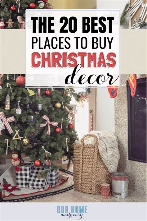 The 20 Best Places to Buy Christmas Decorations – Our Home Made Easy