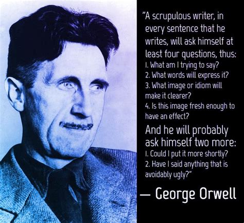 George Orwell On Writing Quotes. QuotesGram