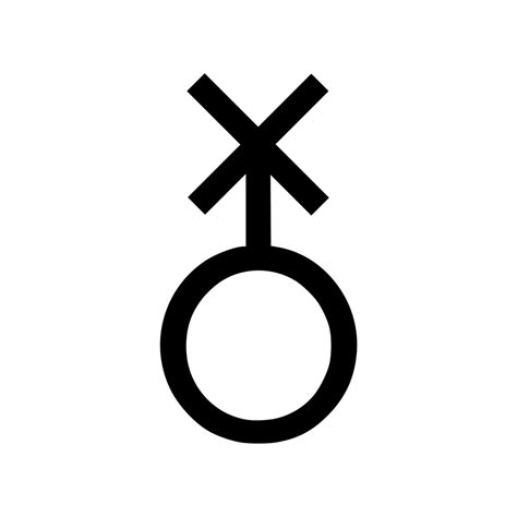 Nonbinary Gender Symbol Vinyl Decal Sticker Genderqueer Sign - Etsy