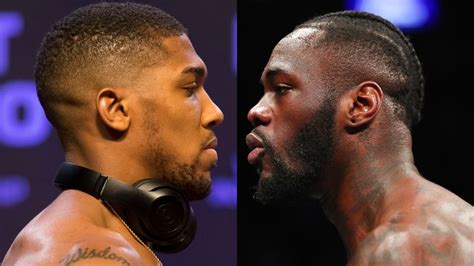 Anthony Joshua vs Deontay Wilder? Undisputed title fight handed fresh ...