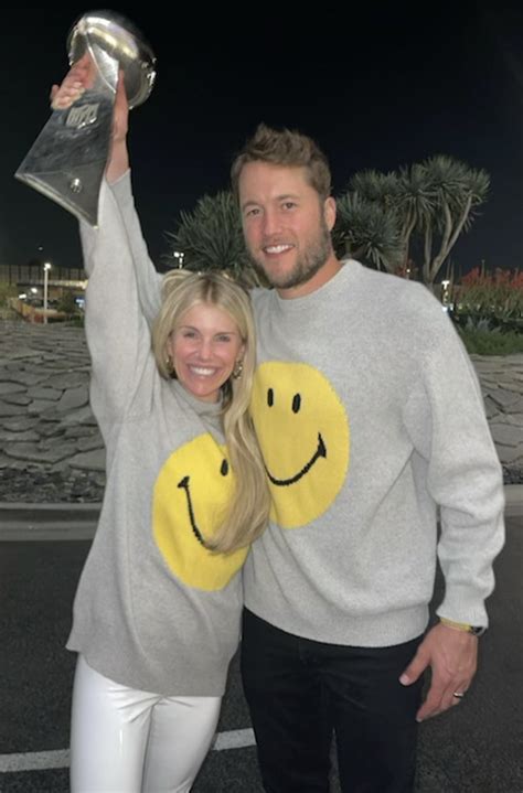 Matthew Stafford, wife Kelly reveal whirlwind Super Bowl partying