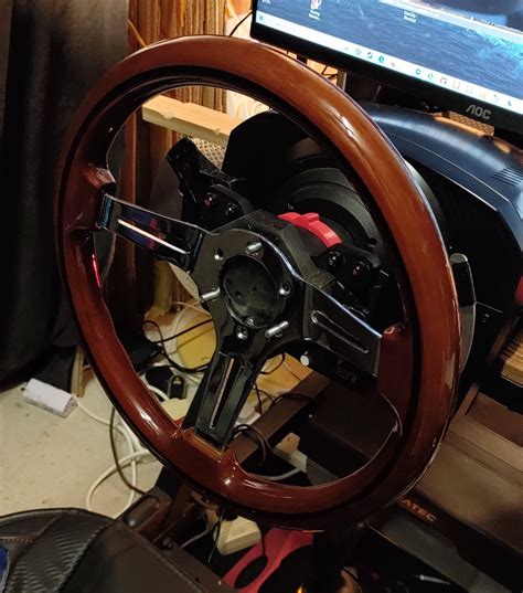 DIY Yoke as a custom wheel on TS-PC base