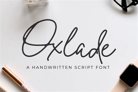 Handwritten Signature Font