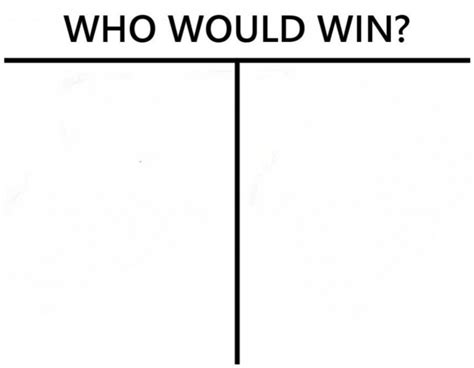 Who Would Win - Meme Templates Download