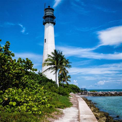 Cape Florida Lighthouse in Miami, Florida