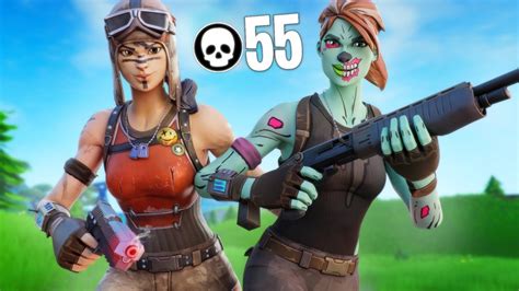 WE BROKE THE FORTNITE DUO KILL RECORD... (55 KILLS) - YouTube