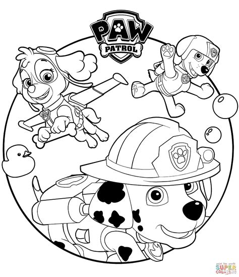 Paw Patrol Everest Coloring Page at GetColorings.com | Free printable colorings pages to print ...