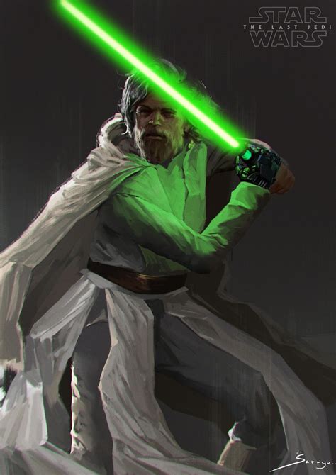 Luke Skywalker Green Lightsaber Wallpapers - Wallpaper Cave