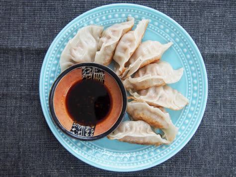 Chinese pork and cabbage dumplings - Caroline's Cooking