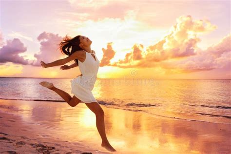 Freedom Wellness Happiness Concept - Happy Woman Stock Image - Image of dance, glow: 67067909