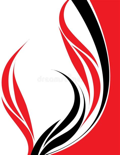 Design in Red and Black stock vector. Illustration of black - 11347533