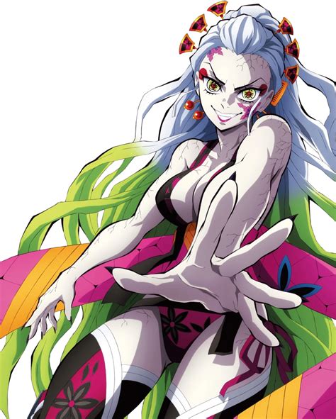 an anime character with blue hair and white skin, wearing colorful clothing is posing for the camera