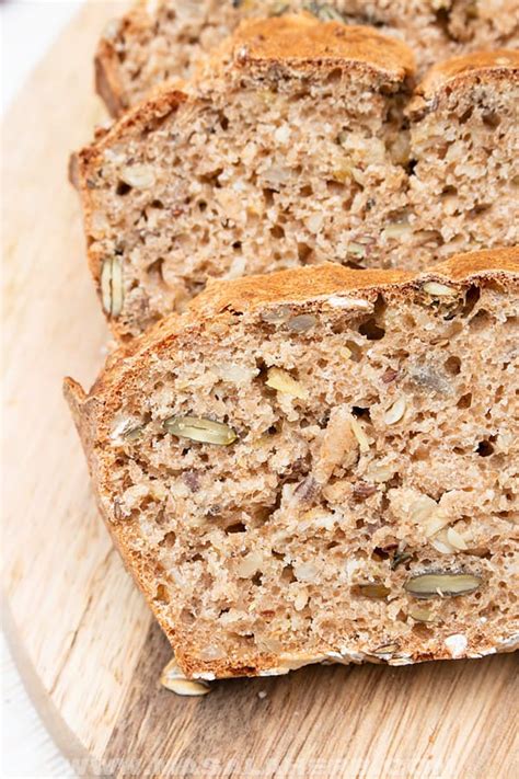 Quick Spelt Bread Recipe [+Video] | MasalaHerb.com