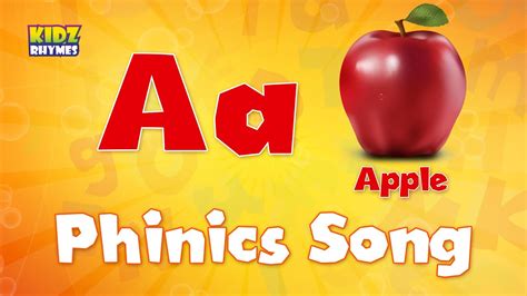 Phonics Songs | A for Apple | ABC Alphabet Song with Sounds for Children - YouTube