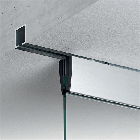 EKU-PORTA 100 GM. Ceiling Mount Sliding Glass Door System - Richelieu Hardware