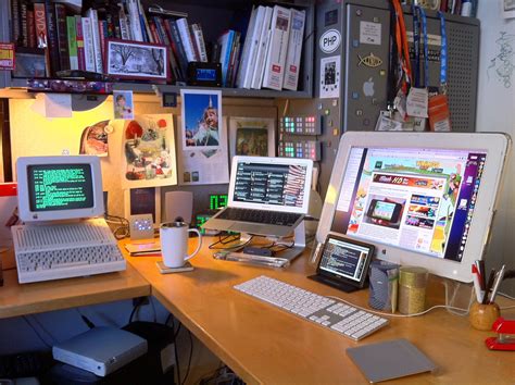 quad-head MacBook Air (sorta...) | Four screens (effectively… | Flickr